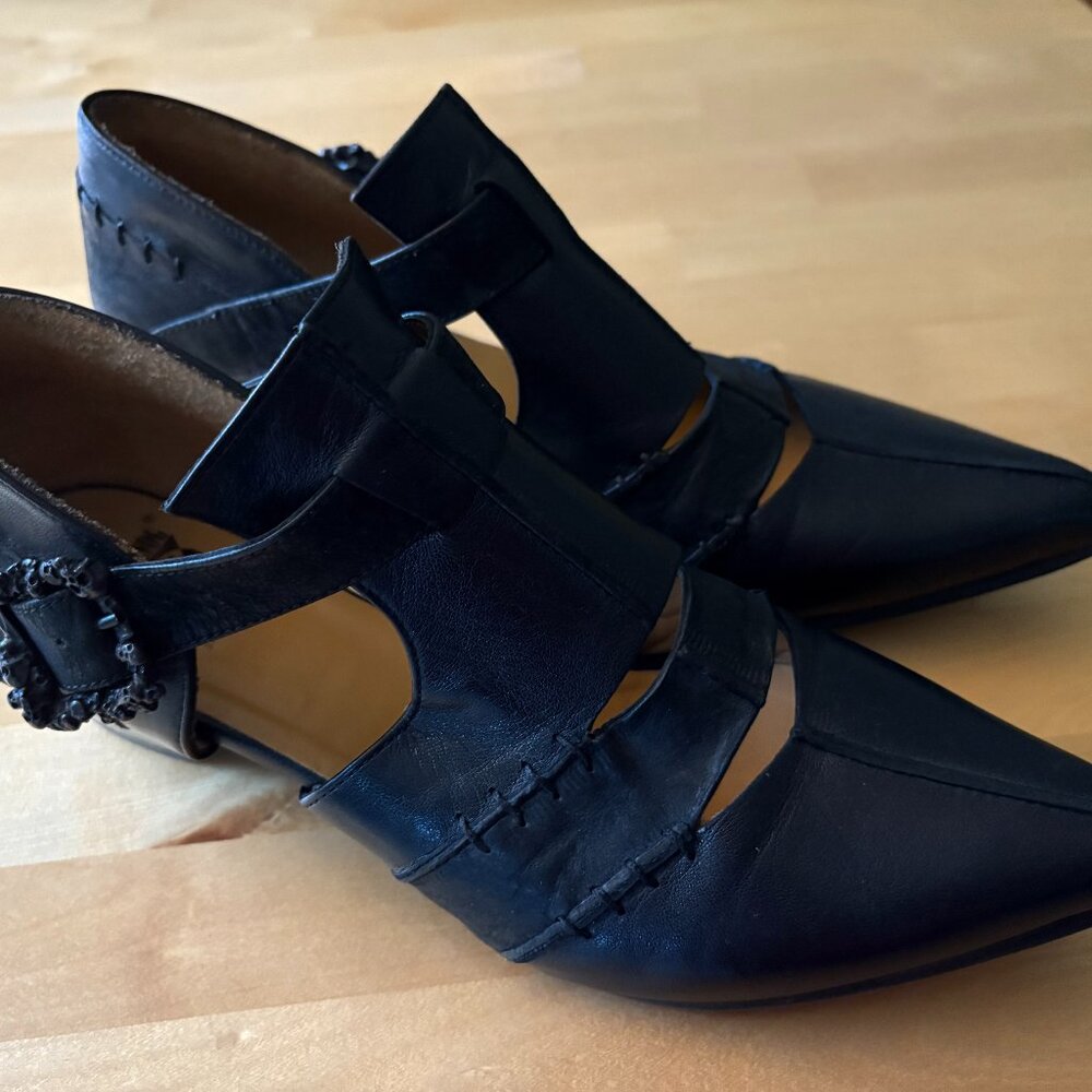 John Fleuvog Truth Alisha T-strap Size 6 - Picture 2 of 12